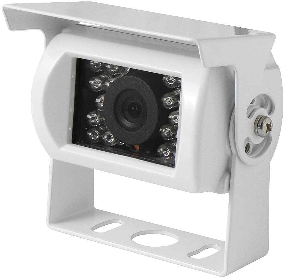 RETROCAMERA CON STAFFA ,BIANCO (SENZA CAVO)