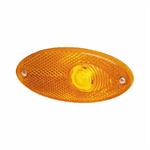 LUCE SIDE-MARKER ARANCIO INCASSO ORIZZONTALE