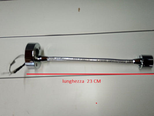 spot a led cromo flessibile