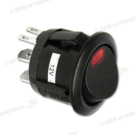 Interruttore circolare luminoso 12V