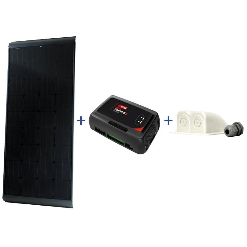 KIT BLACKSOLAR 115WP TOTAL BLACK 1385*530*60MM.