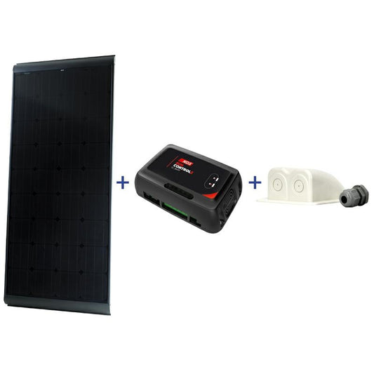 KIT BLACKSOLAR 115WP TOTAL BLACK 1385*530*60MM.