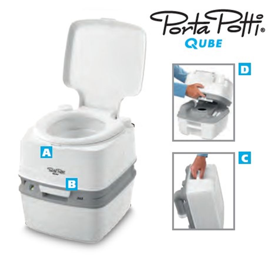 THETFOR PORTA POTTI QUBE 165